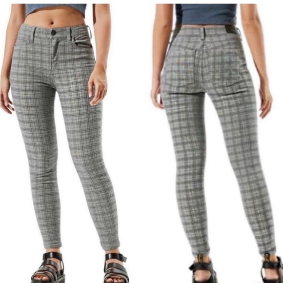 American Eagle Plaid jegging bundle - Picture 1 of 10